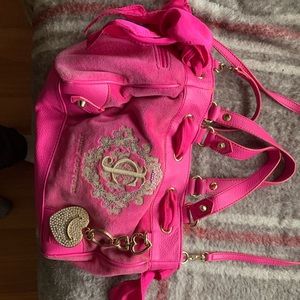 JUICY COUTURE, VELVET PINK PURSE